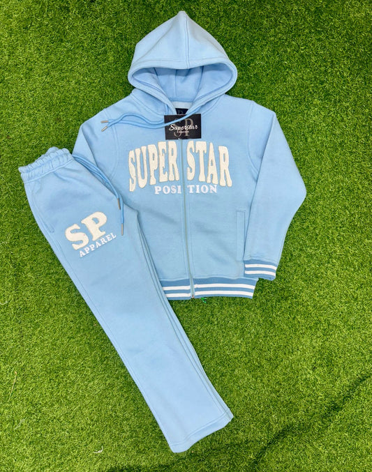 SP kids light blue sweatsuit