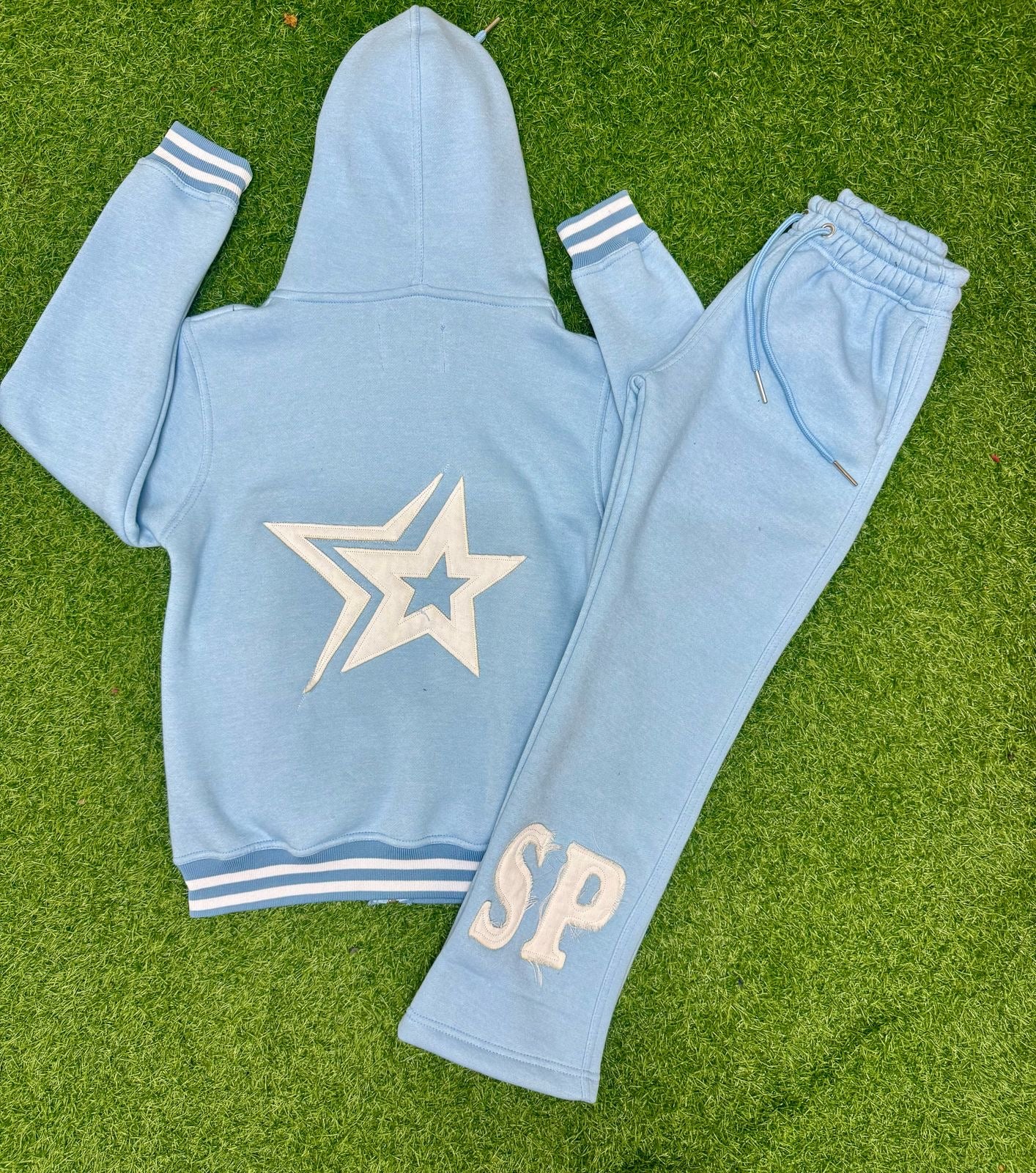 SP kids light blue sweatsuit