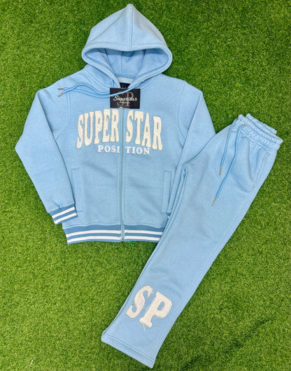SP kids light blue sweatsuit
