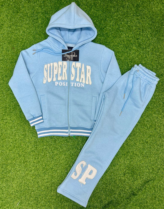 SP kids light blue sweatsuit